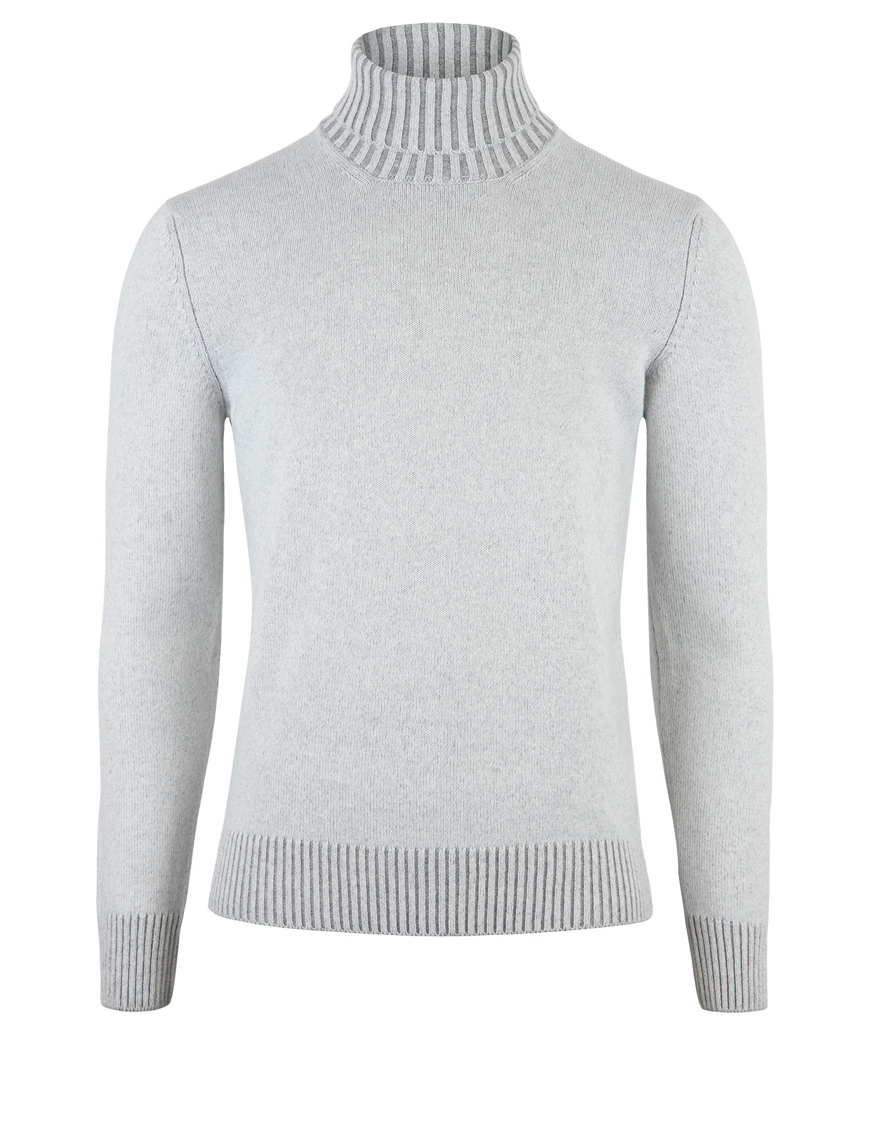 Polotröja Cashmere Ljusgrå