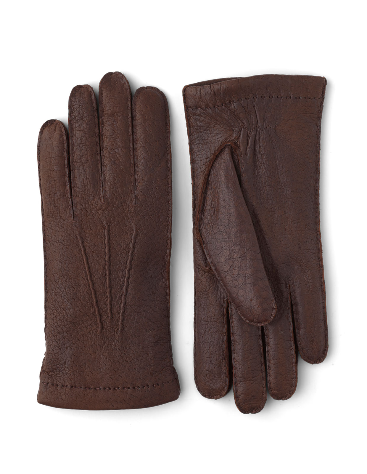 Peccary Handsewn Cashmere Lined Gloves Siena Stl 9.5