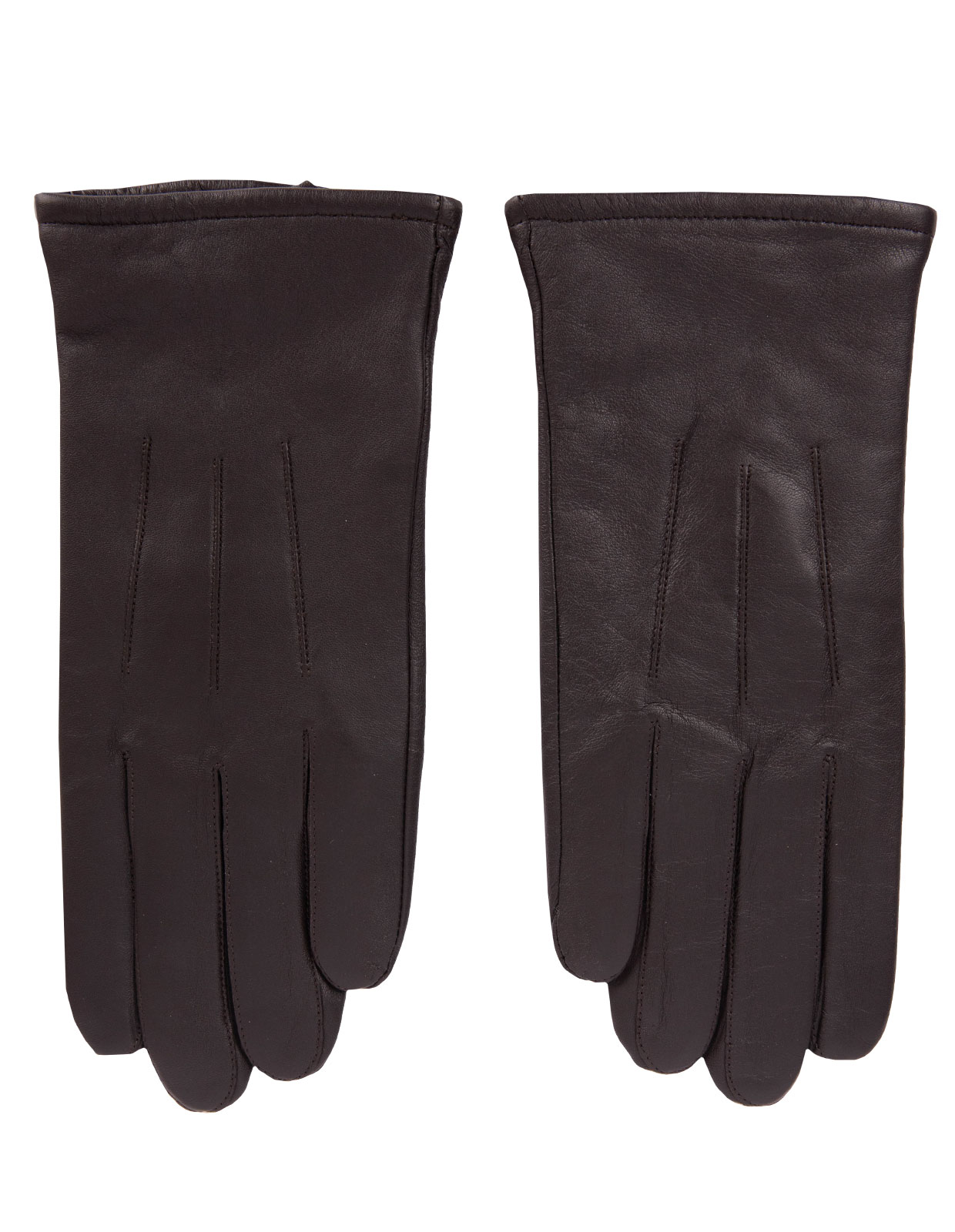 Classic Lambskin Gloves Chocolate Stl 9