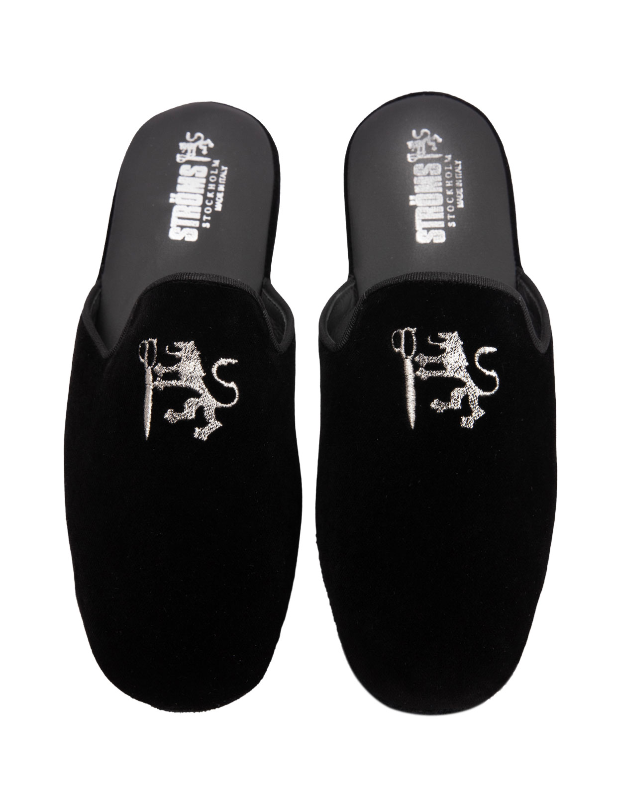 Slip-in Slipper Velvet Black