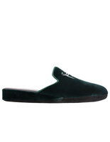 Slip-in Slipper Velvet Racing Green Stl 45