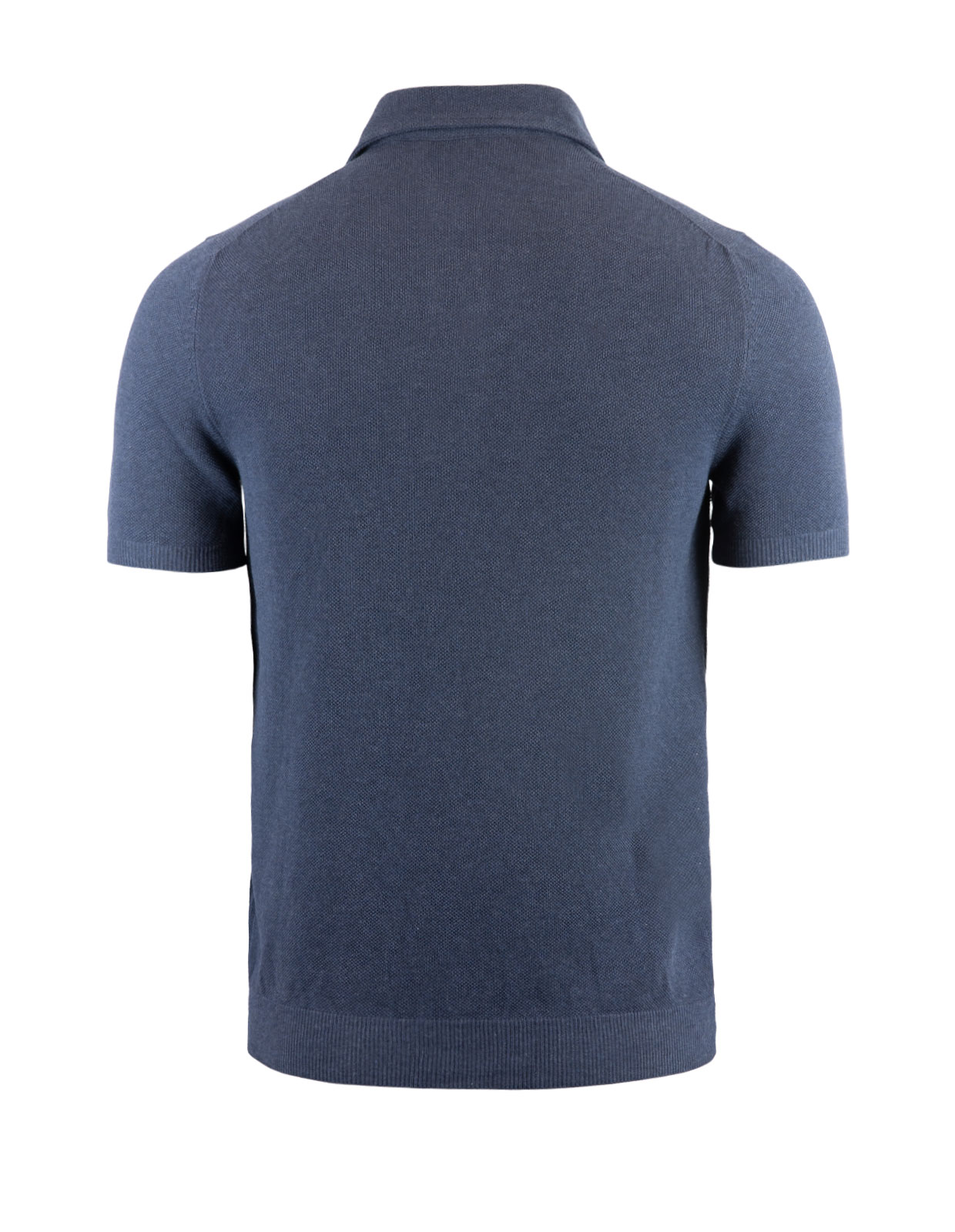 Fresh Cotton Polo Shirt Denim Blue