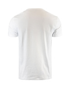 Custom Slim Fit T-Shirt Bomull Vit Stl XXL