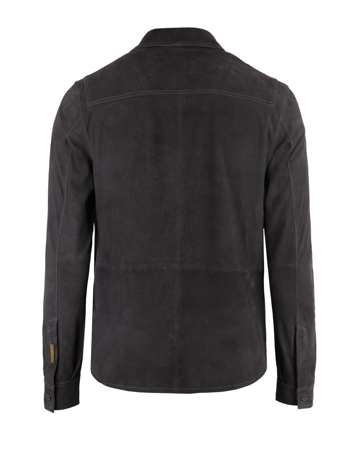 Chemise Suede Shirt Jacket Midnight Blue