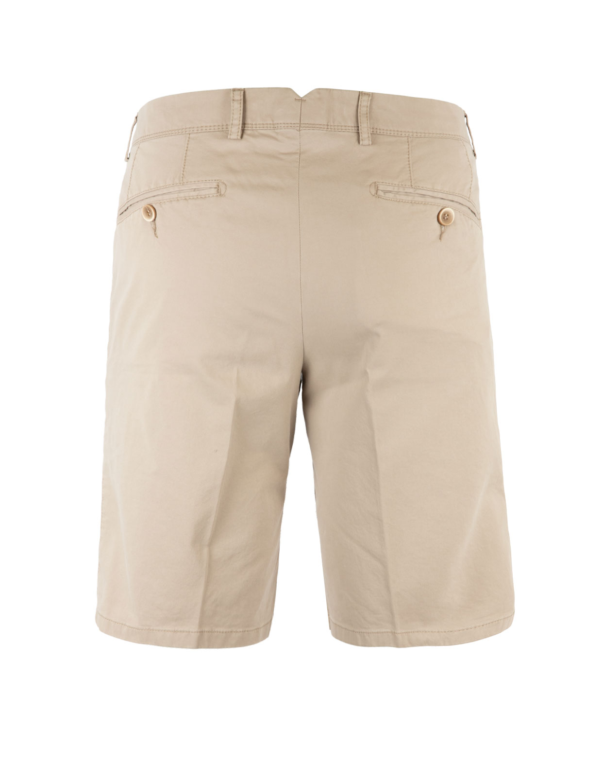 Shorts Regular Fit 22 Cotton Stretch Sand Beige