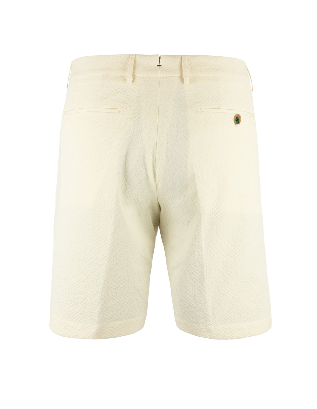 Ströms Shorts Seersucker Chalk White