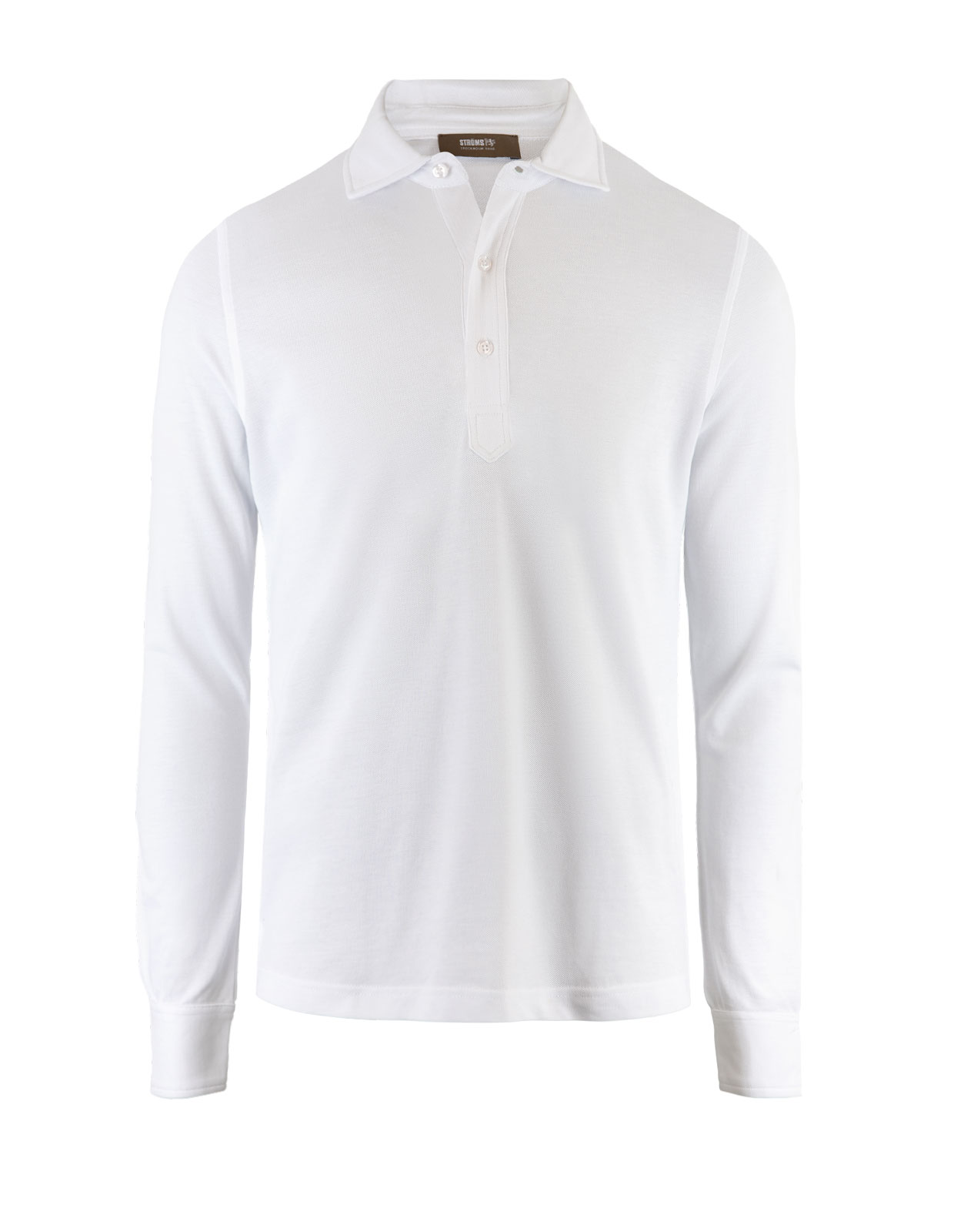 Popover Shirt Cotton Piquet Optic White
