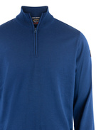 Merino Half Zip Sweater Navy Stl 3XL