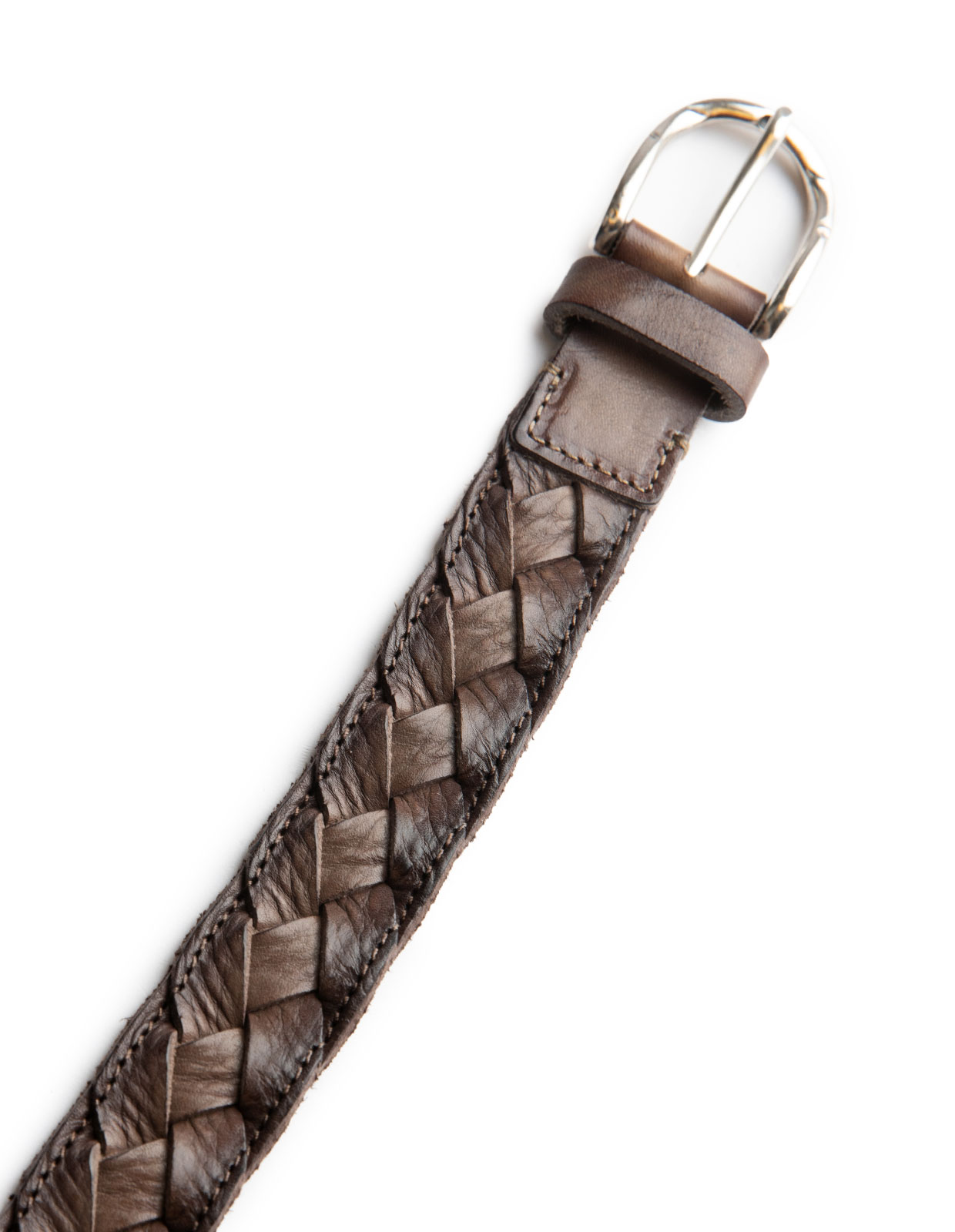 Agerato Leather Belt Fango