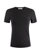 Samina Cotton Jersey T-Shirt Svart Stl XS