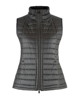 Quilted Down Vest Black Stl 44