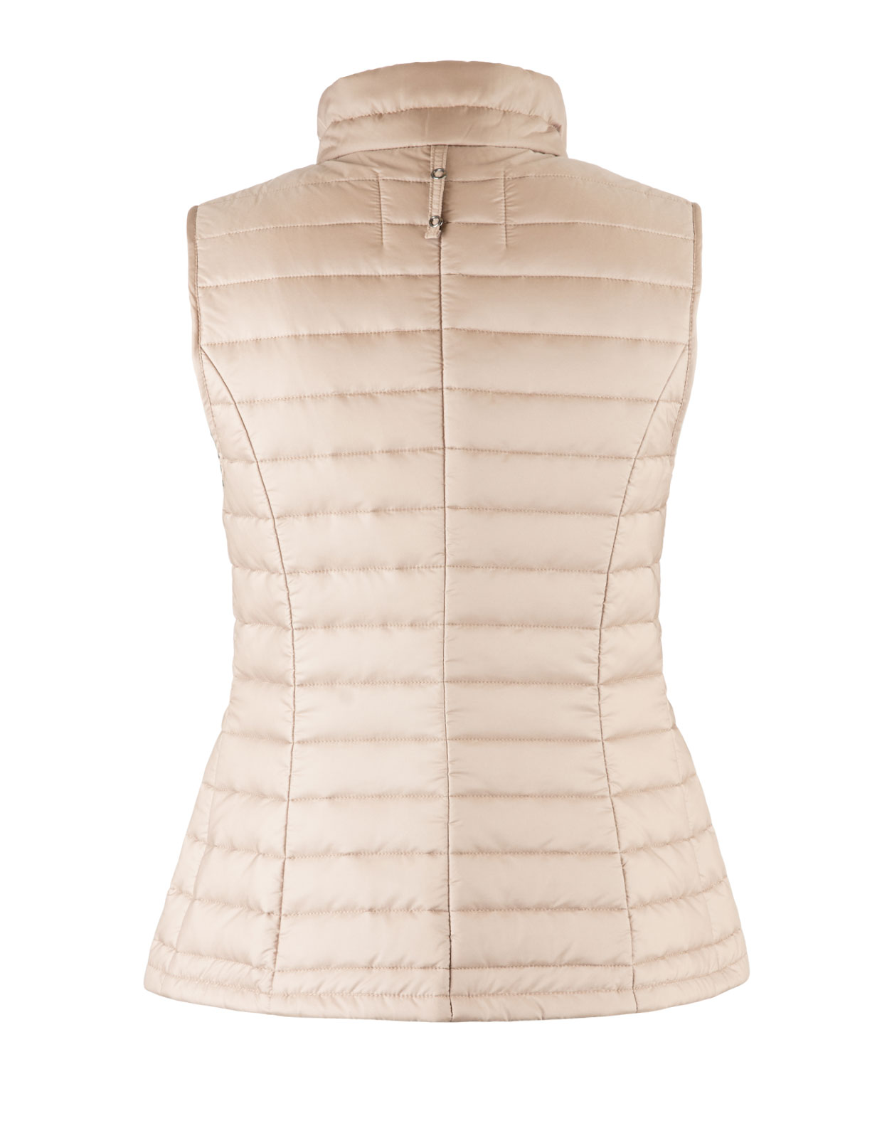 Quilted Down Vest Camel Stl 40