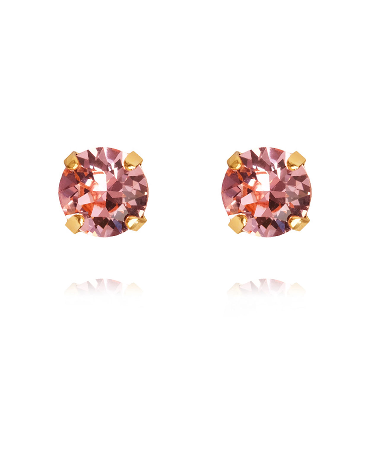 Classic Studs Earring Gold Rosa