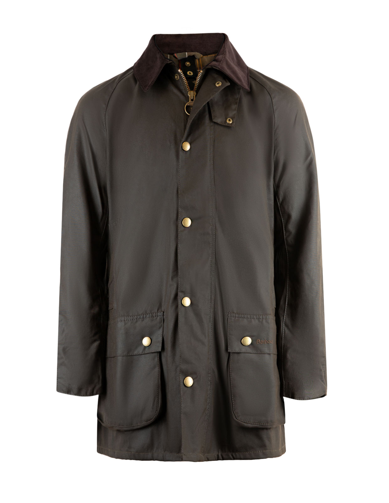 Beausby Waxed Jacket Olive