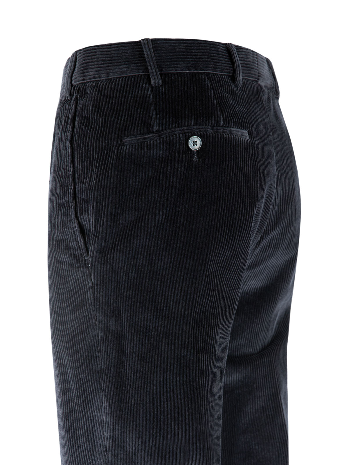 Parma Regular Fit Trouser Genua Cord Blå Stl 96