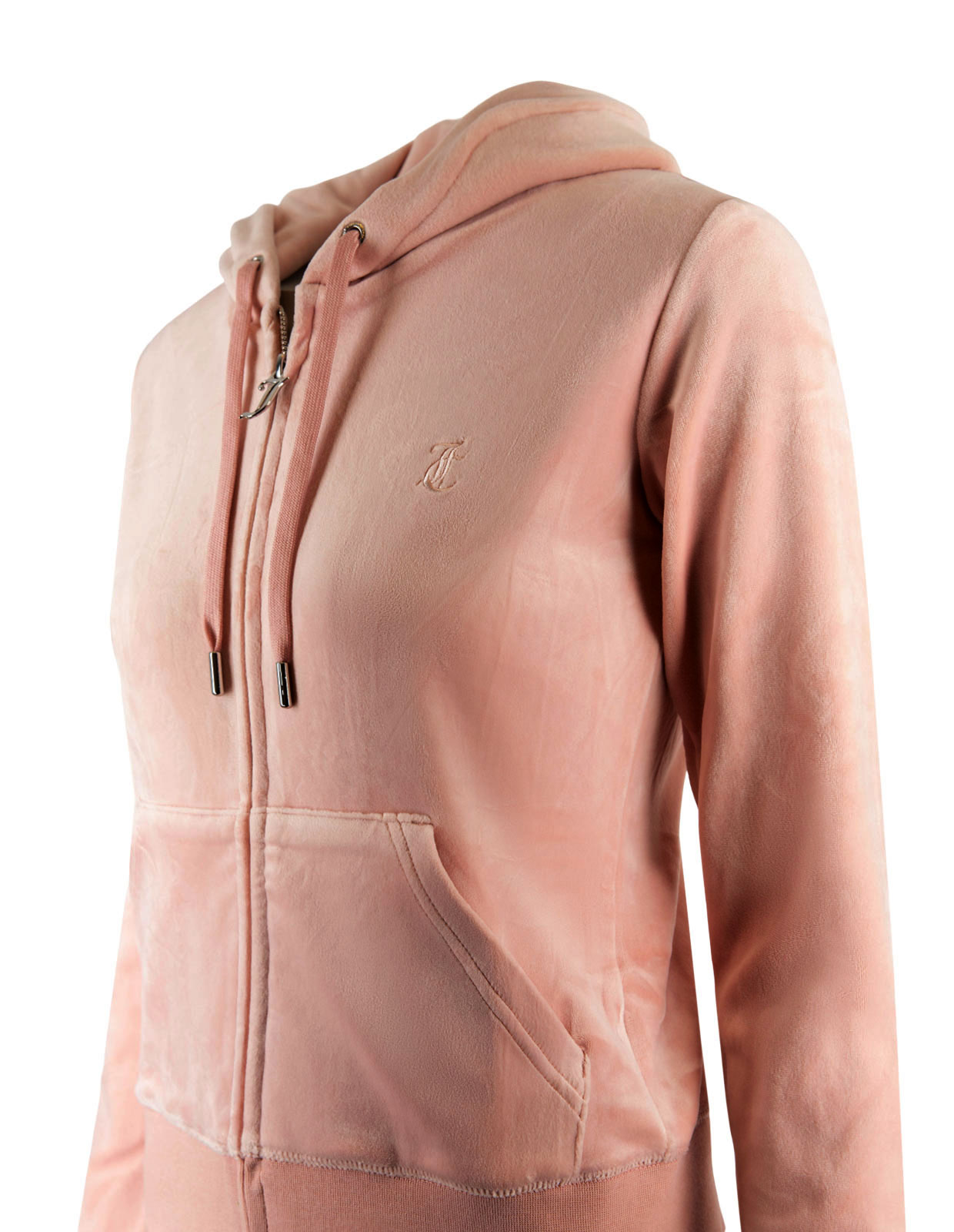 Classic Velour Jacket Pale Pink