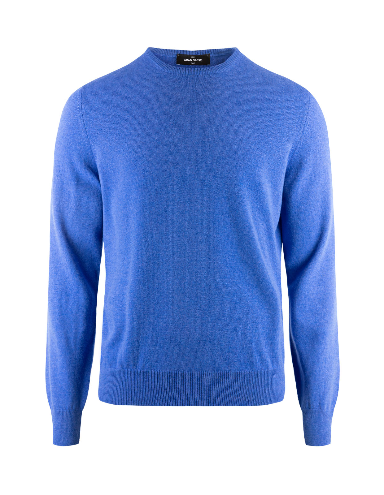 Crew Neck Cashmere Blue