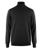 Roll Neck Merino Black Stl M