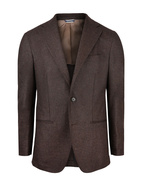 Sartorial Jacket Flanell Brun Stl 52