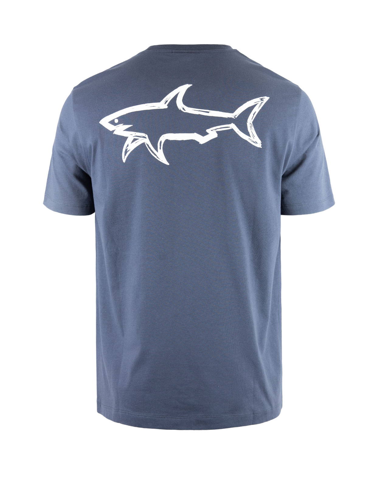 Shark Print T-Shirt Navy