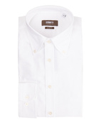 Slim Fit Oxford Skjorta Vit Stl 40