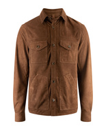 Chemise Suede Shirt Jacket Espressso