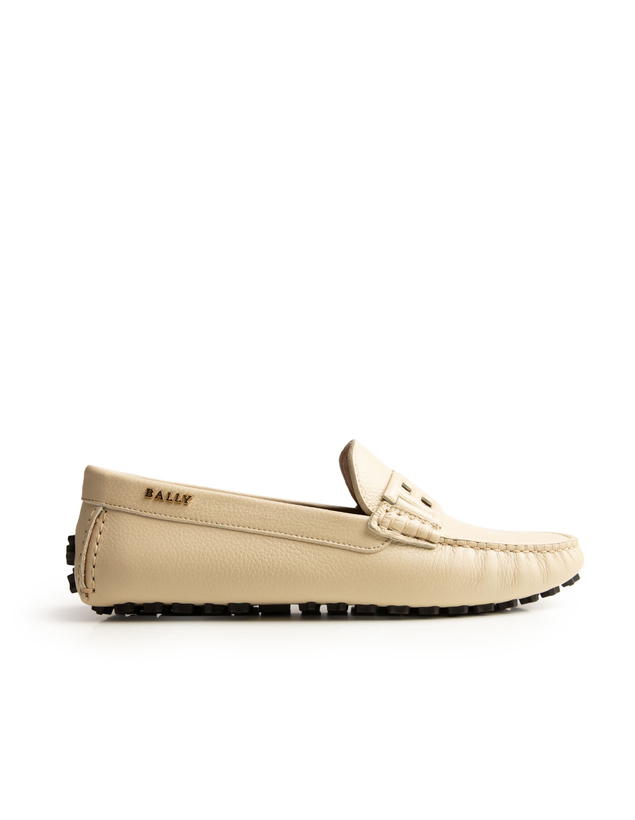 Leyla Grained Loafer Fossil