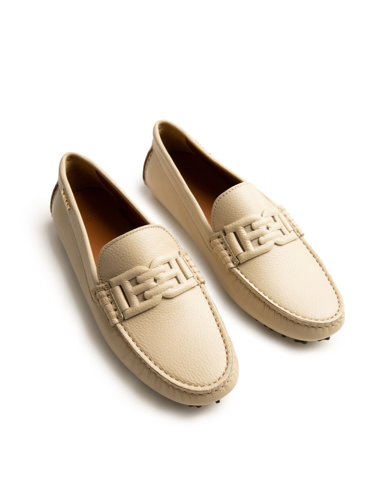 Leyla Grained Loafer Fossil