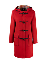 Women's Original Duffle Coat Red/Thomas Stl 14