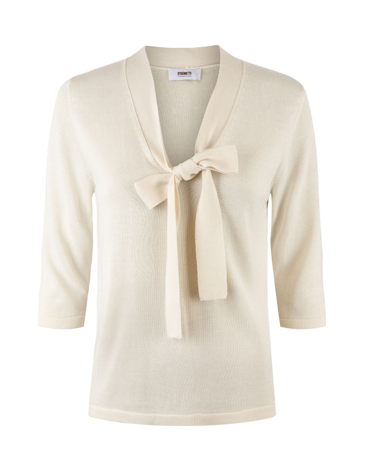 Stella Top With Bow Ivory