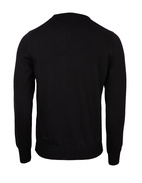 Fashion Fit Crew Neck Merino Pullover Black Stl 48