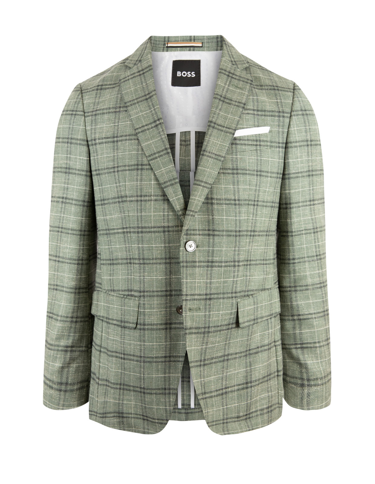 H-Hutson Blazer Open Green