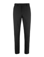 Denz Suit Trousers Slim Fit Mix & Match Wool Black Stl 152