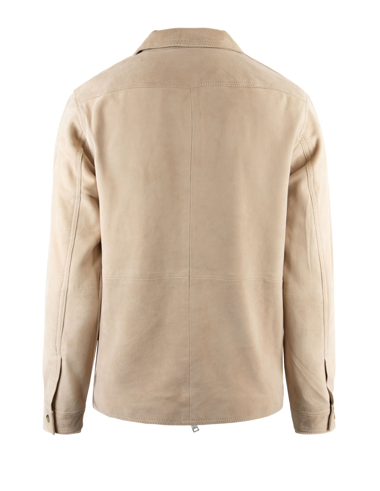 Lawson Suede Shirt Jacket Light Ivory