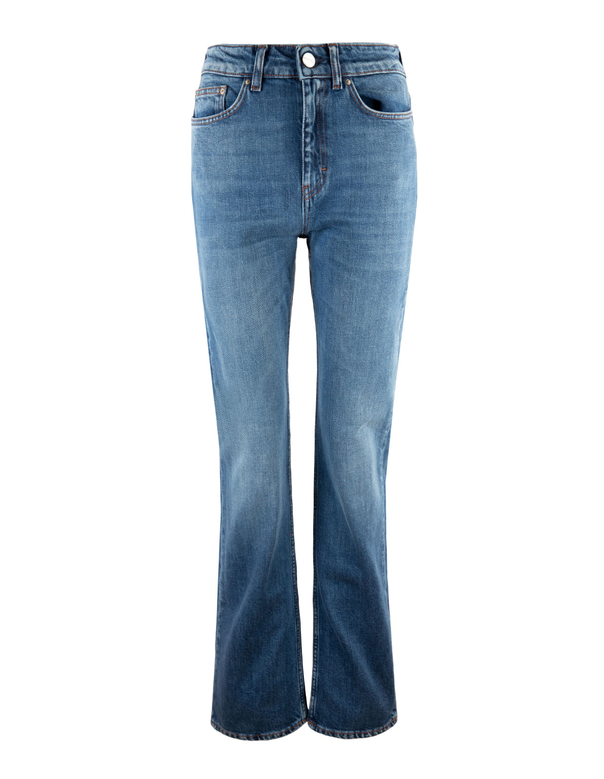 The Straight Denim Blue Wash