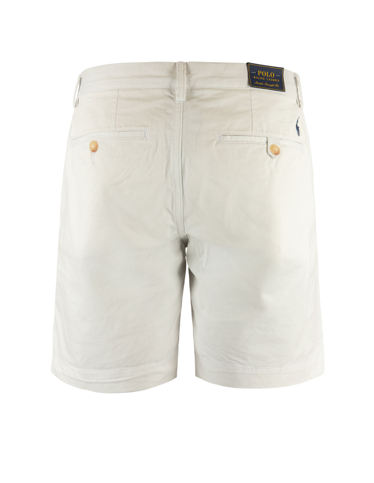 Bedford Flat Shorts Vit