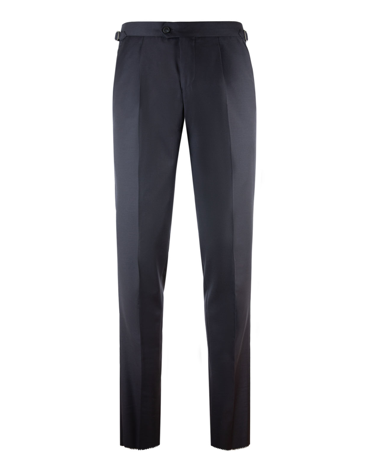 Filip Pleated Suit Trousers Navy