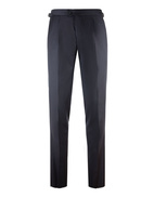 Filip Pleated Suit Trousers Navy Stl 52