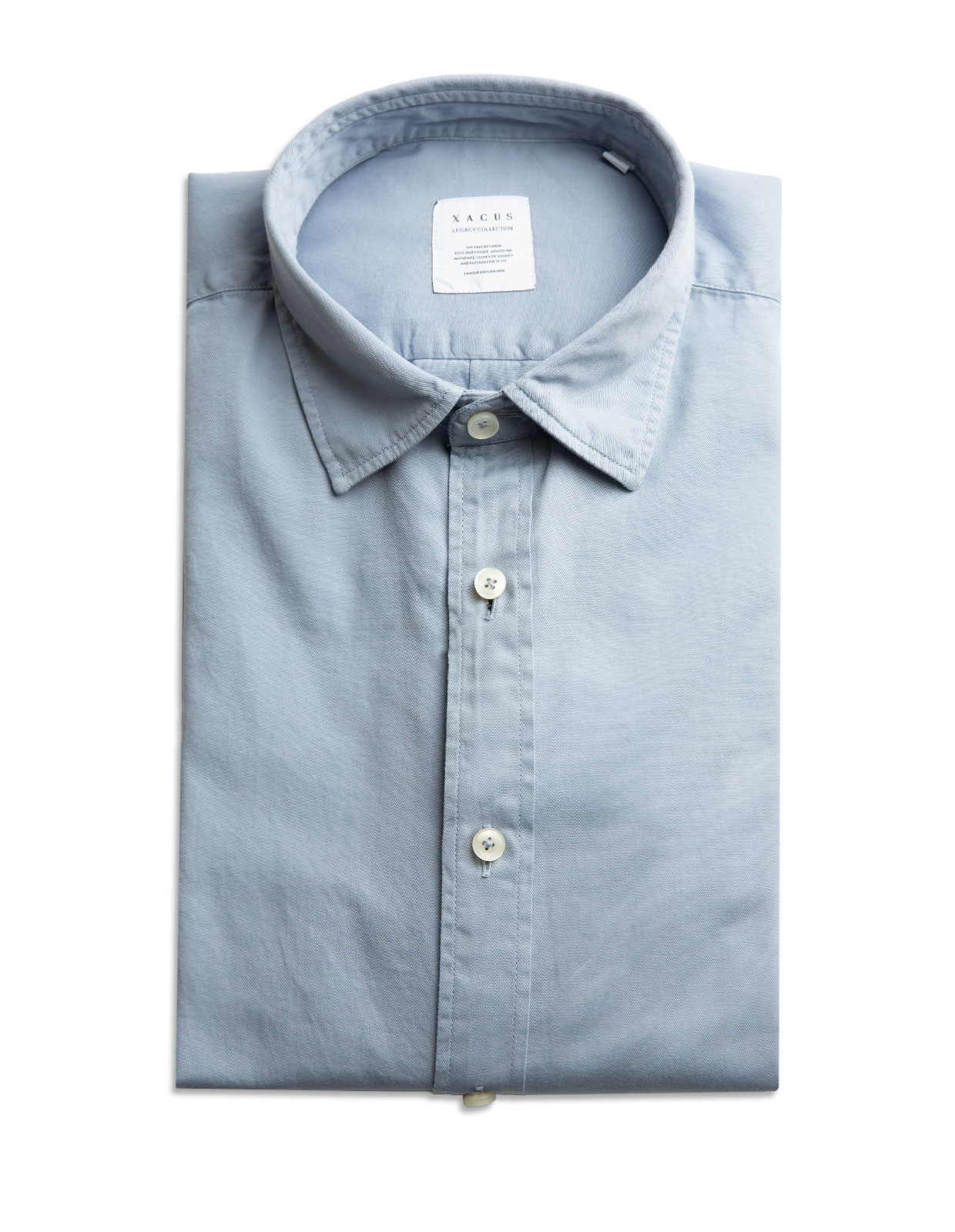 Twill Shirt Mellanblå