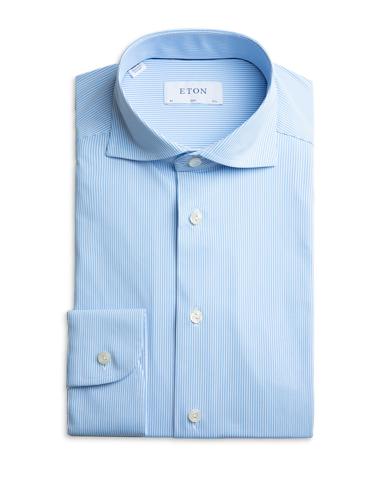 Four Way Stretch Shirt Light Blue