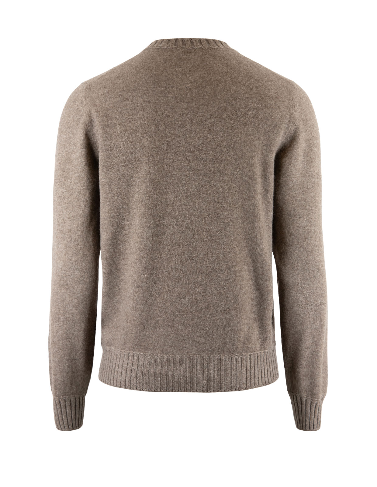 Rundhalsad Tröja Cashmere Greige