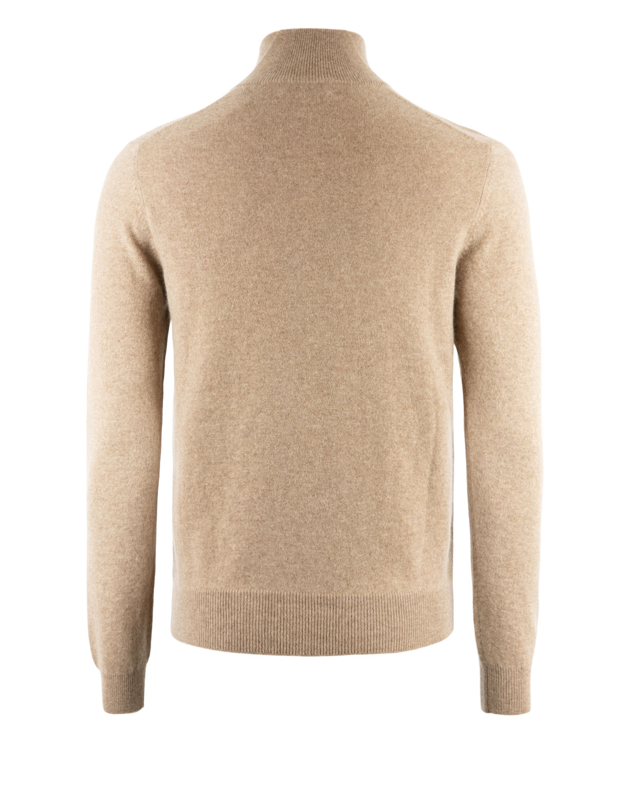 Half Zip Cashmere Beige Melerad