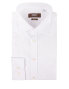 Slim Fit Skjorta Bomull White Stl 43