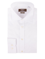 Slim Fit Skjorta Bomull White Stl 37