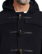 Morris Duffle Coat Navy Blackwatch Stl M