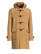 Morris Duffle Coat Camel Buchanan Stl L