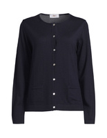 Cardigan Rundhals Navy