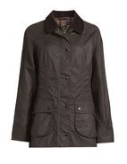 Classic Beadnell Waxed Jacket Olive