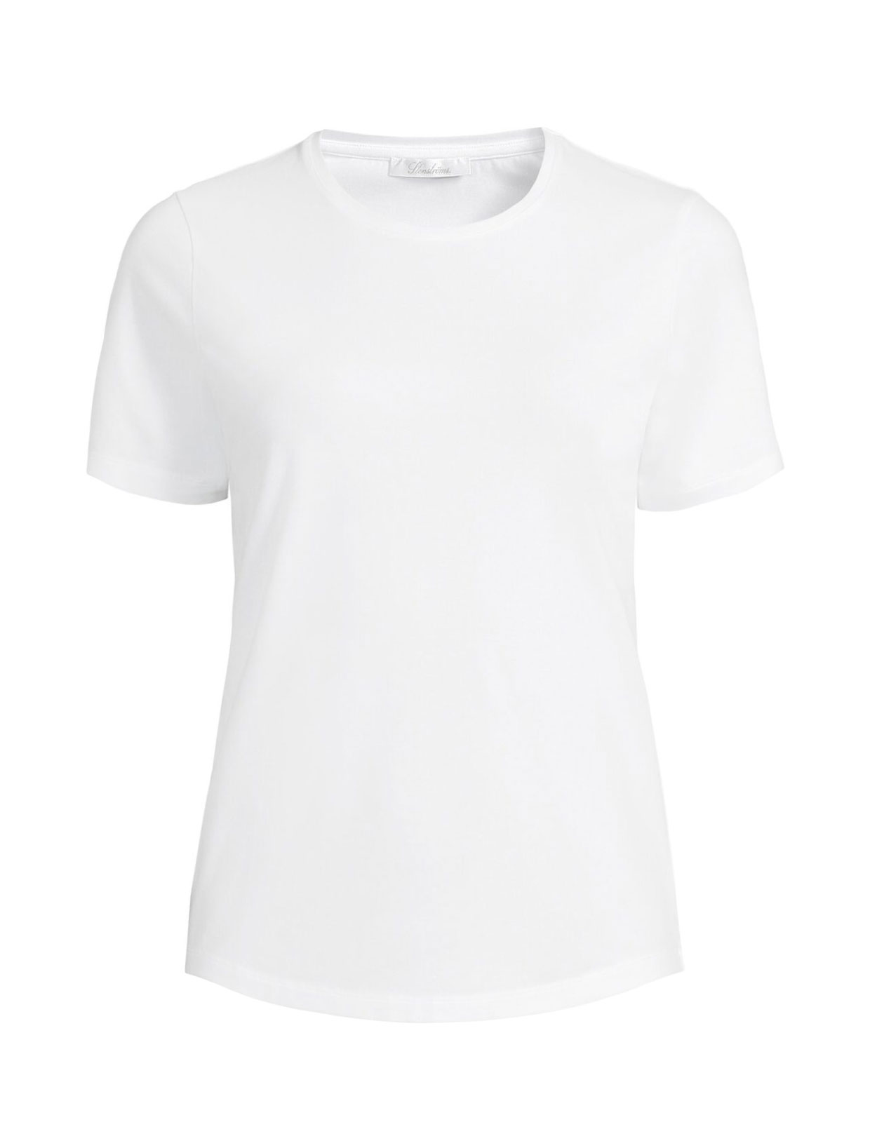 Samina Cotton Jersey T-Shirt Vit