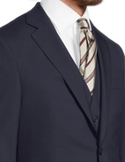 Edmund Suit Jacket Slim Fit Mix & Match Wool Dark Blue Stl 46